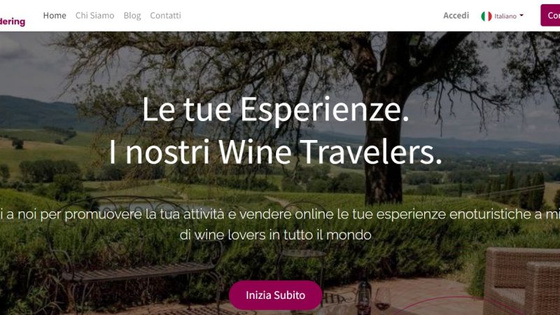Winedering, la startup italiana del turismo enogastronomico va in Silicon Valley