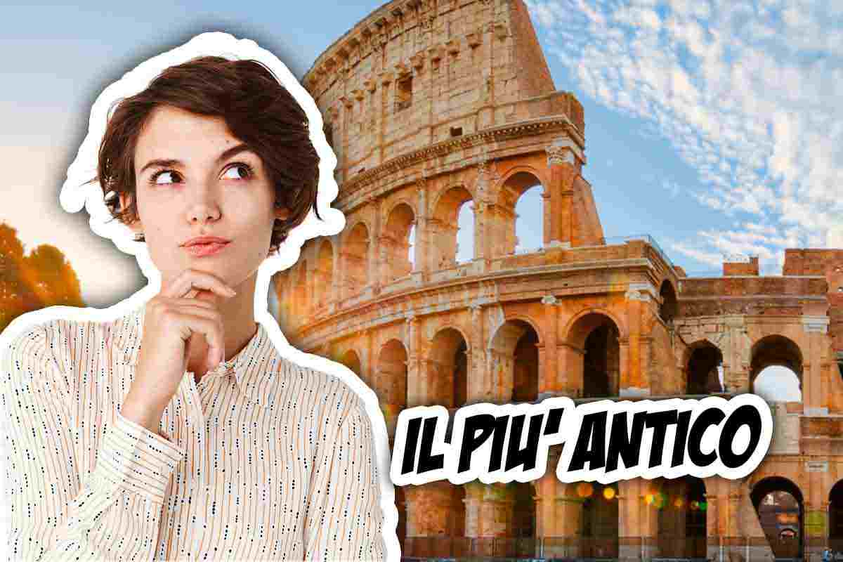 Qual è l'edificio più antico di Roma?