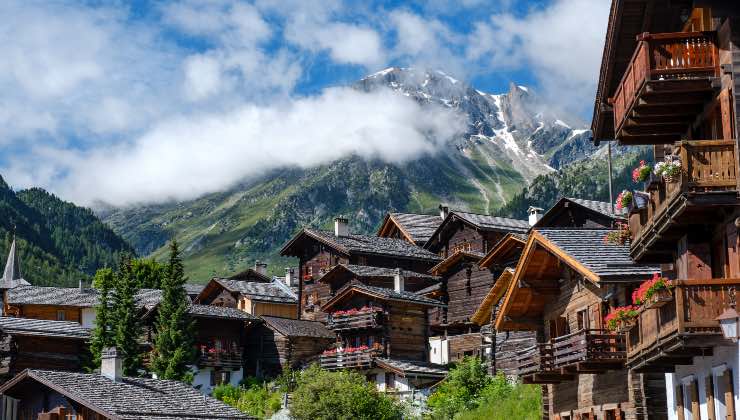 Entrèves è la metà perfetta se volete trovare un villaggio nel Monte Bianco