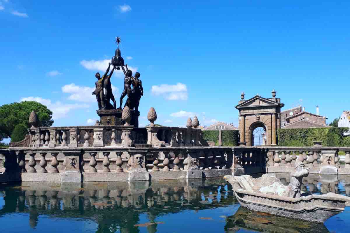 Giardino di Villa Lante, un luogo da favola ricco di labirinti e fontane