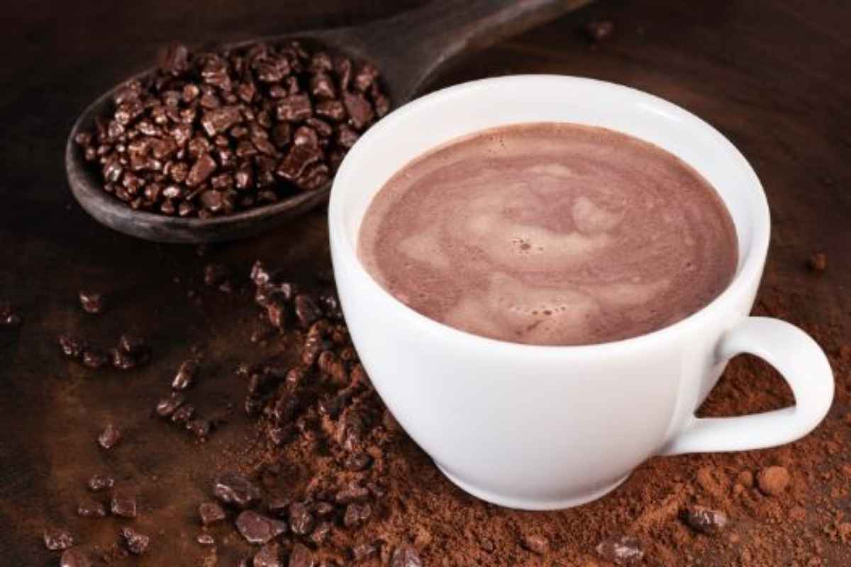 ricetta cioccolata calda light senza lattosio