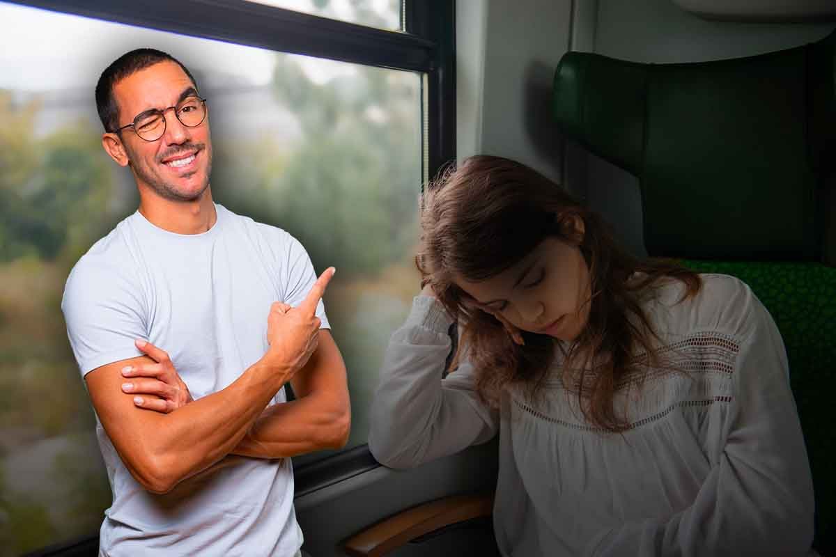 come riposare in treno